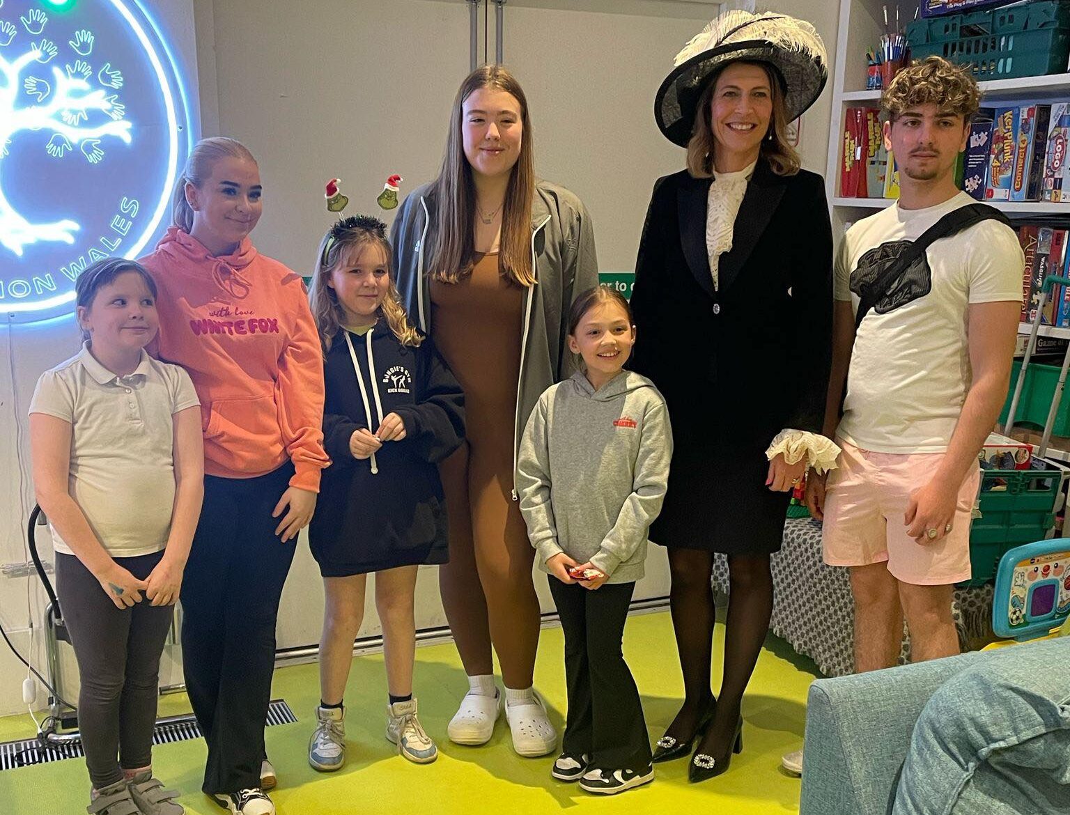 A visit from the High Sheriff of West Glamorgan
